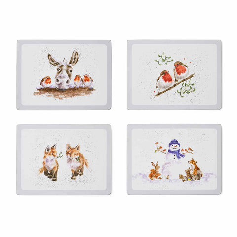 Wrendale - Placemat - XMAS - Set of 4 - 16x12