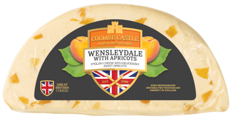 Coombe Castle - Wensleydale with Apricots - (150g-170g)