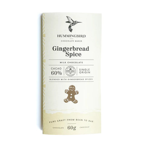 Chocolate Bar – Gingerbread Spice – 60gr