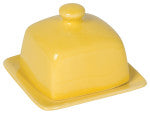 Butter Dish – Square - Lemon