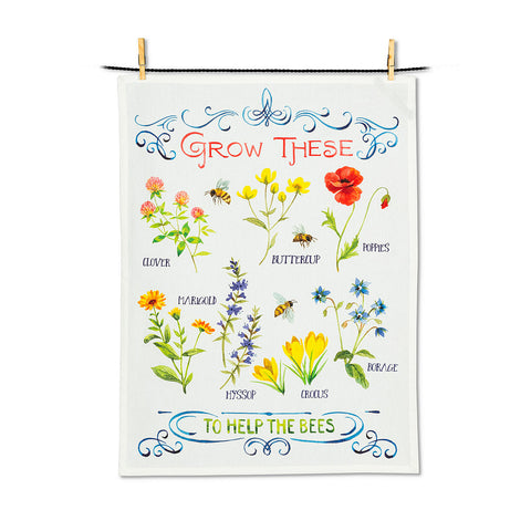 Tea Towel - For the Bees