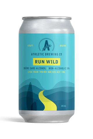 Athletic Brewing Co -  Beer - IPA - Non-Alcoholic - Run Wild