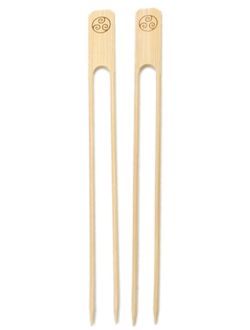 Bamboo Skewers - Double 9"