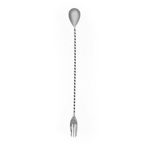 Bar Spoon/Fork - Stainless Steel
