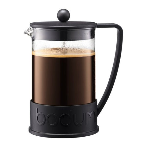 Brazil Black French Press Coffee Maker - 12 Cup