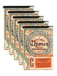 Chimes - Ginger Chews Orange 5 oz
