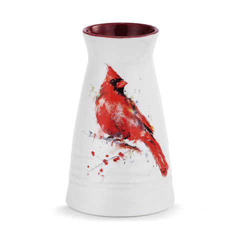 Vase - Redhead Cardinal