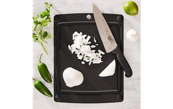 Epicurean - All-In-One Cutting Board - Slate - Non-Slip Feet and Juice Groove