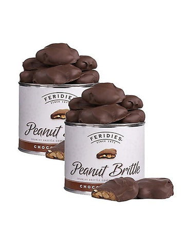 Peanut Brittle - Chocolate Covered - 9oz Can