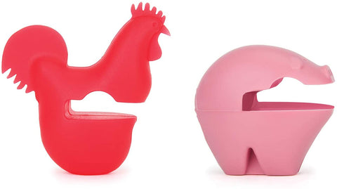 Pot Clips - Pig & Rooster