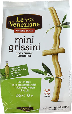 Mini Grissini Olive Oil Bread Sticks - Gluten Free