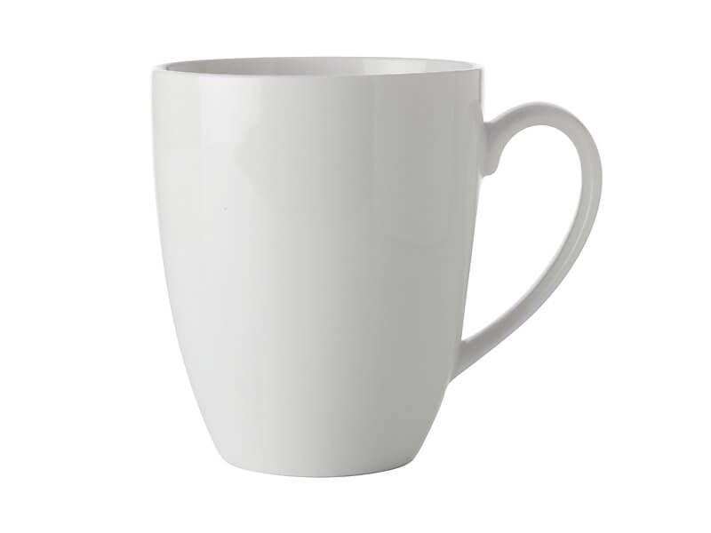 White Coupe Mug