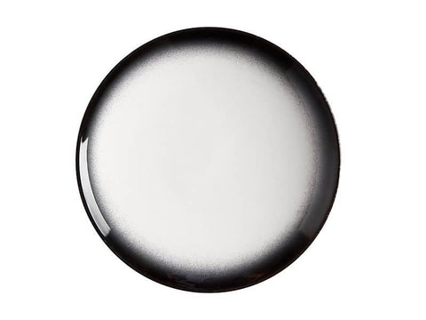 Coupe Side Plate - Caviar Granite - 20cm