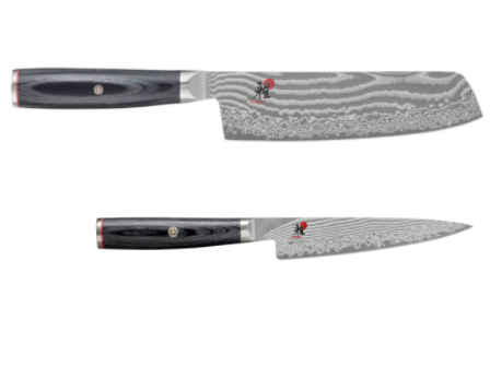 Miyabi - 5000FCD - Knife Set - 6.5" Nakiri & 4.25 Paring - 2 Piece