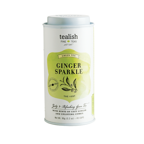 Tealish - Tea - Ginger Sparkle Green Tea Tin 90g