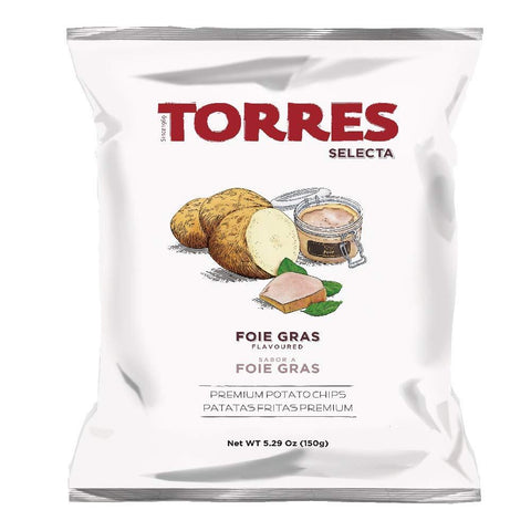 Torres Selecta - Premium Potato Chips - Foie Gras - 150 g