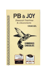 Hummingbird Chocolate - PB & Joy - 28 Gram Bars