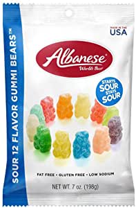 Sour Gummi Bears - 7.5oz