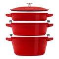 Stackable Cookware Set - 4 Piece