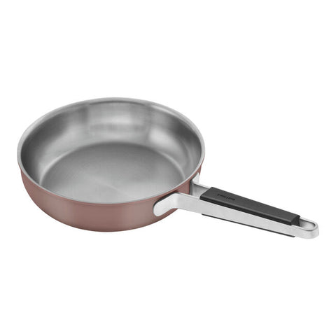 Pure - Frying Pan - Rose Comfort - Stainless Steel - 3 Ply - 9.5"