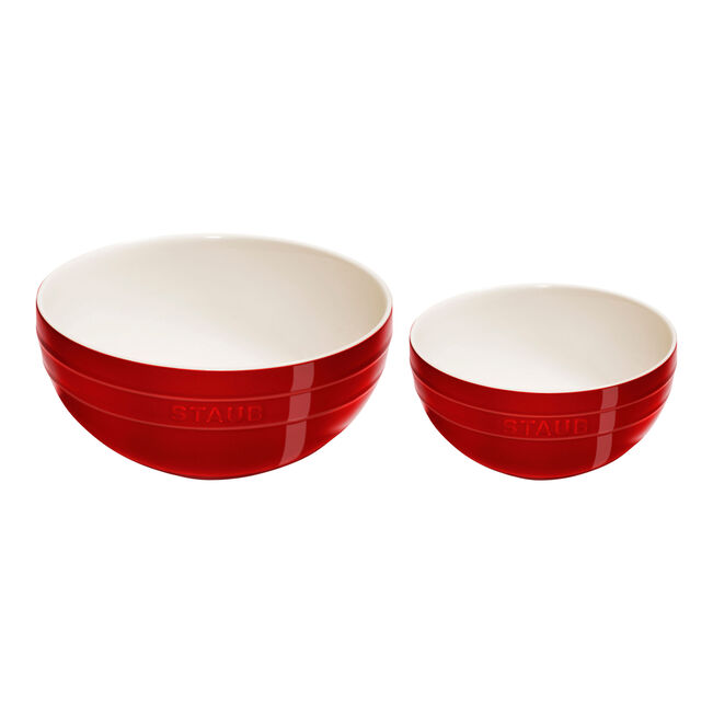 Mixing Bowl Set - Large - 2 Piece - Cherry