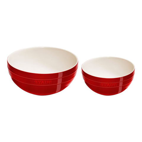 Mixing Bowl Set - Large - 2 Piece - Cherry