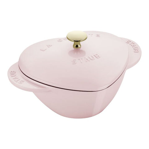 Cocotte - Cast Iron Heart - Sorbet Rose - 1.75q