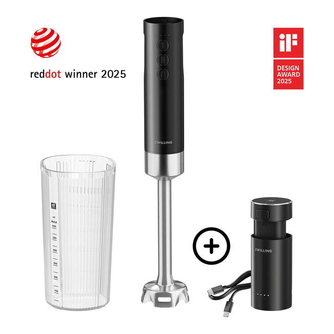 Cordless Hand Blender - Starter Set - Including Battery