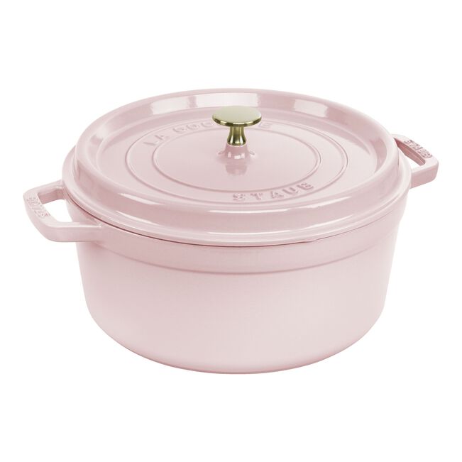 Cocotte - Cast Iron Heart - Sorbet Rose - 5.5QT