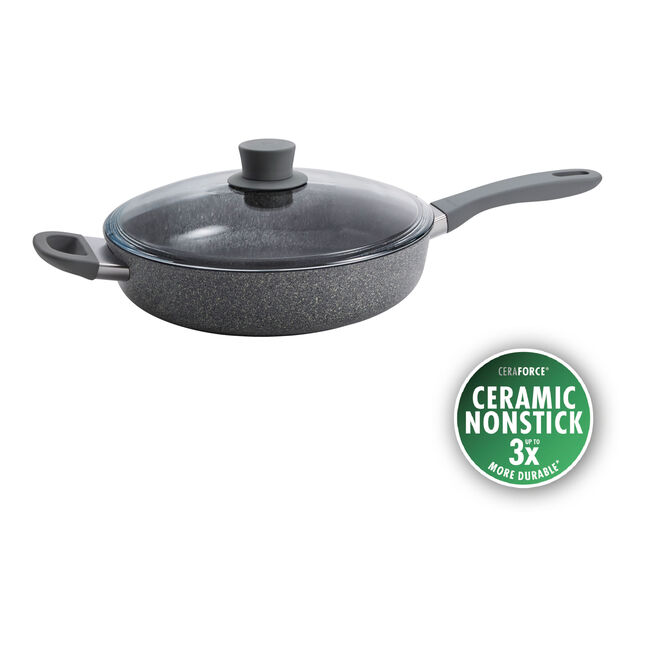 Parma Plus Sauté Pan with Lid - 3.9QT/28cm