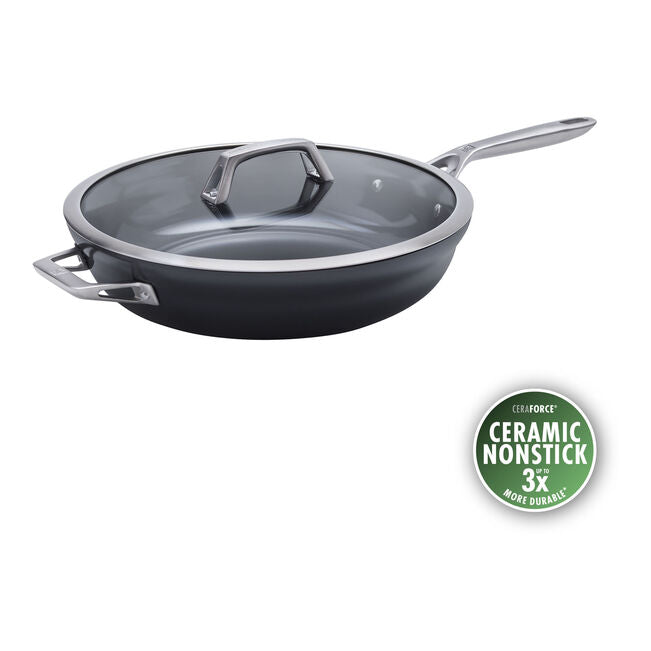Motion Sauté Pan with Lid - 33cm