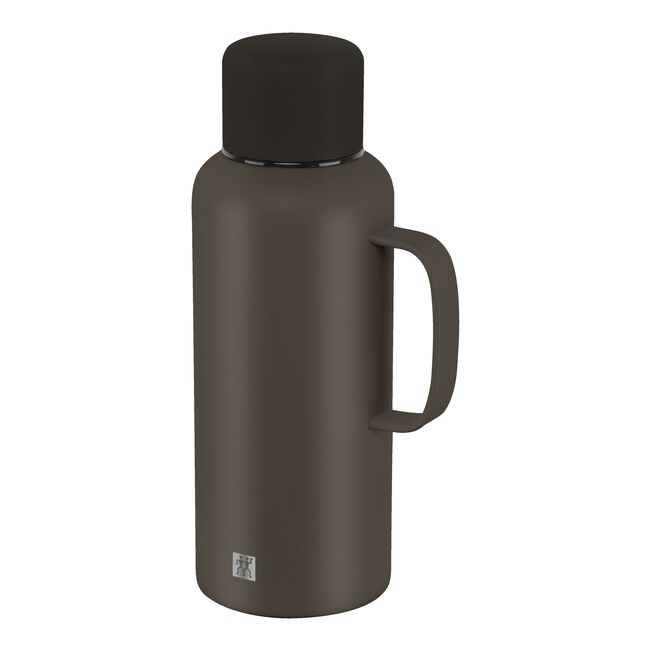 Vacuum Bottle - Thermo Plus - Stainless Steel - Chocolate - 1.2 L