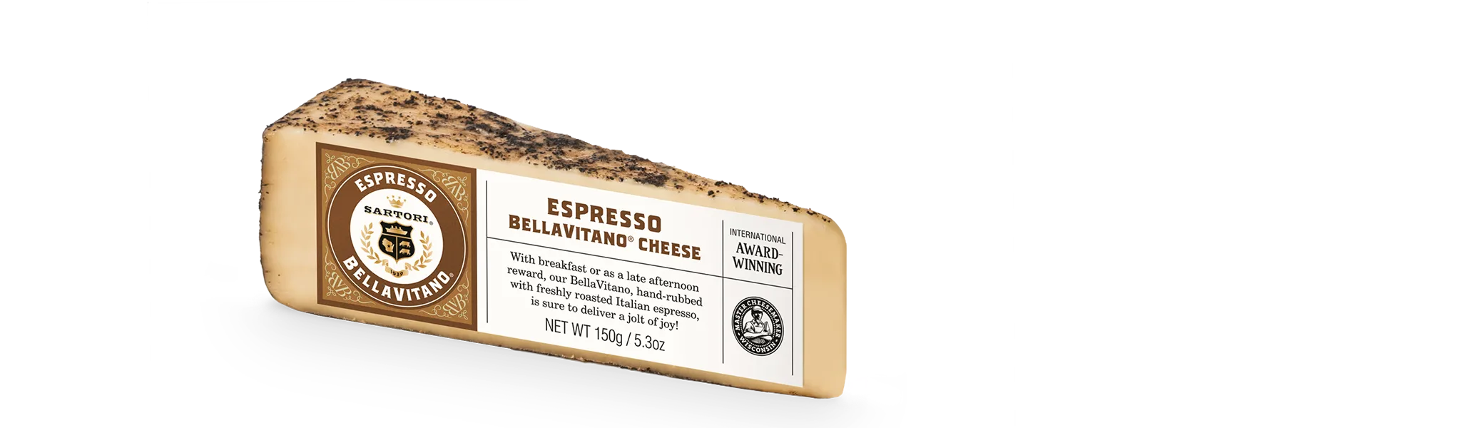 Bellavitano Espresso Cheddar - (150g - 175g)