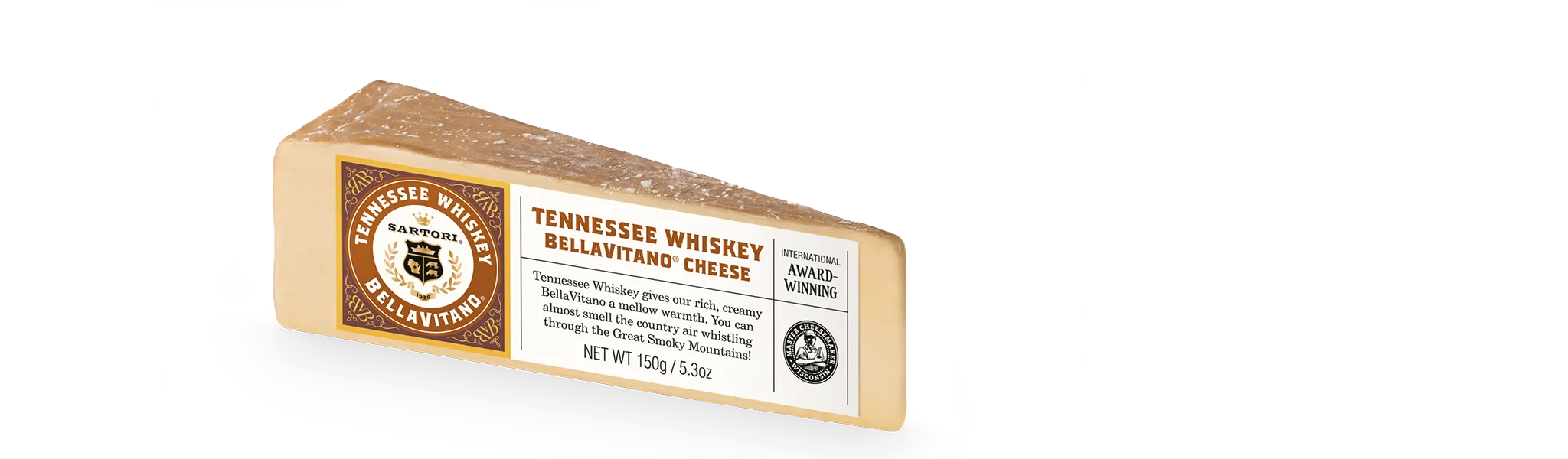 Bellavitano Tennessee Whiskey Cheddar - (150g - 175g)