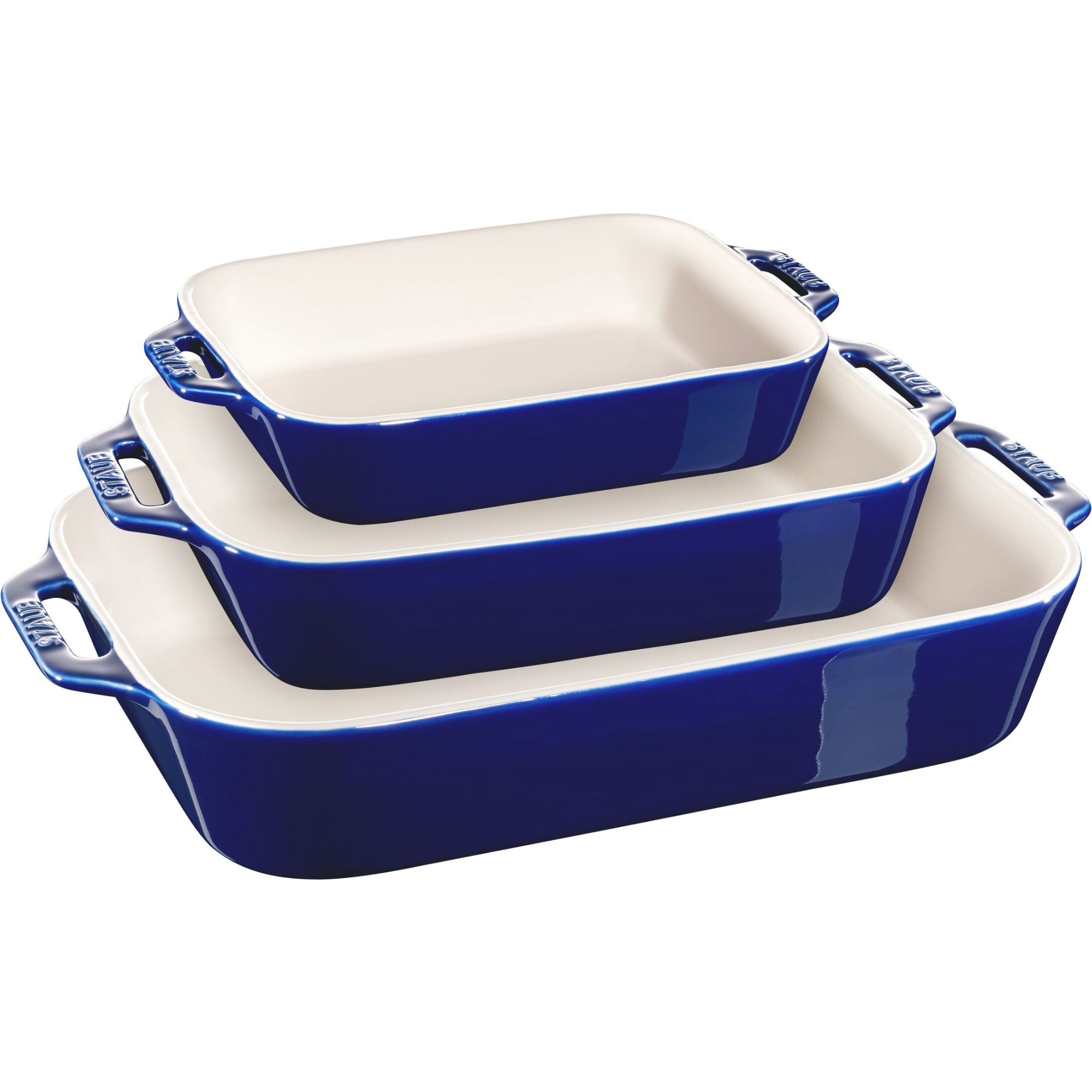 Ceramic Ovenware Set - 3 Piece