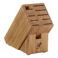 Bamboo 10-Slot Knife Block