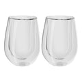 Sorrento Double Wall White Wine Glasses - 2 Piece