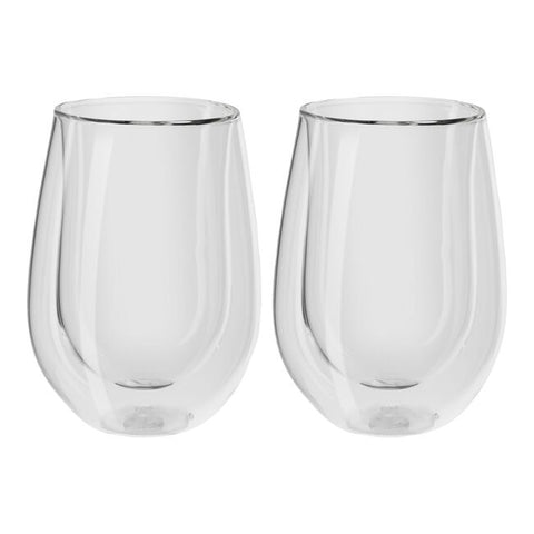 Sorrento - Double Wall Longdrink and Red Wine Glass - 2 Pieces