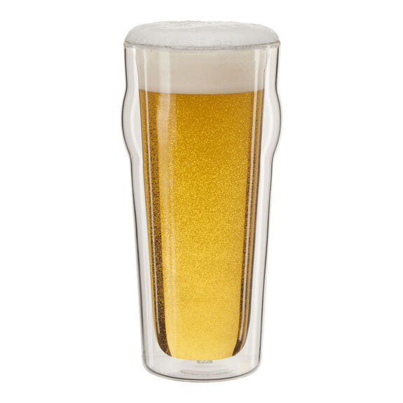 Sorrento Double Wall Beer Glasses Set - 2 Piece