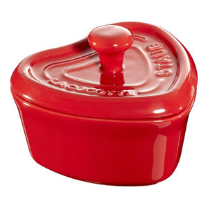 Mini Ceramic Heart - Cocotte - Cherry