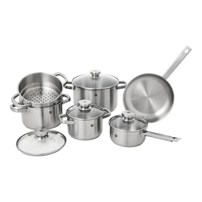 Stainless Steel Cookware Set - Joy - 10 Piece