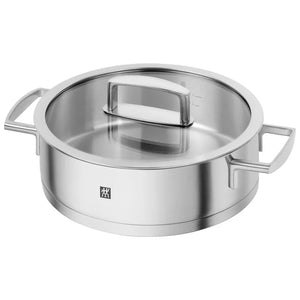 Saucier and Sauteuse - Stainless Steel - 3.3qt