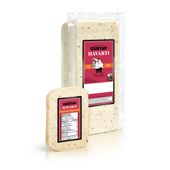 Monsieur Gustav - Tomato Basil Havarti - (150g - 175g)