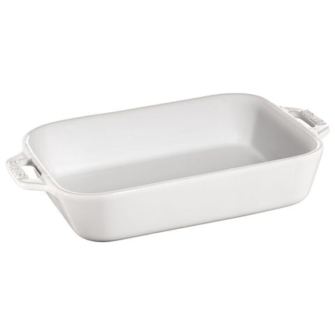 Casserole Dish - Rectangle - White - 1.1L