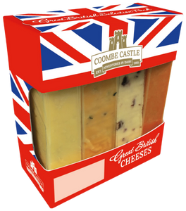 Coombe Castle - Great British Cheese Box - Four Selections - 320g