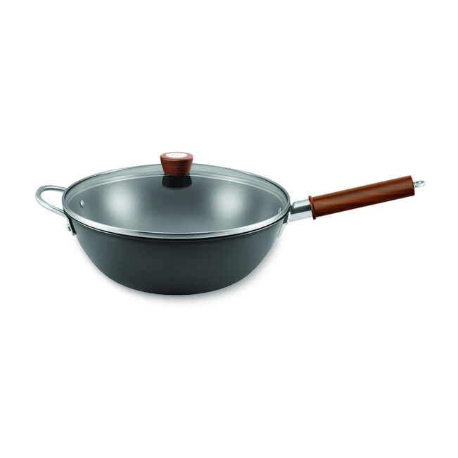 Wok - Dragon - Carbon Steel -  32cm 12.5