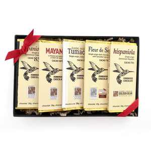 Hummingbird Chocolate - Chocolate Bar - Sample Pack – 5 Bars