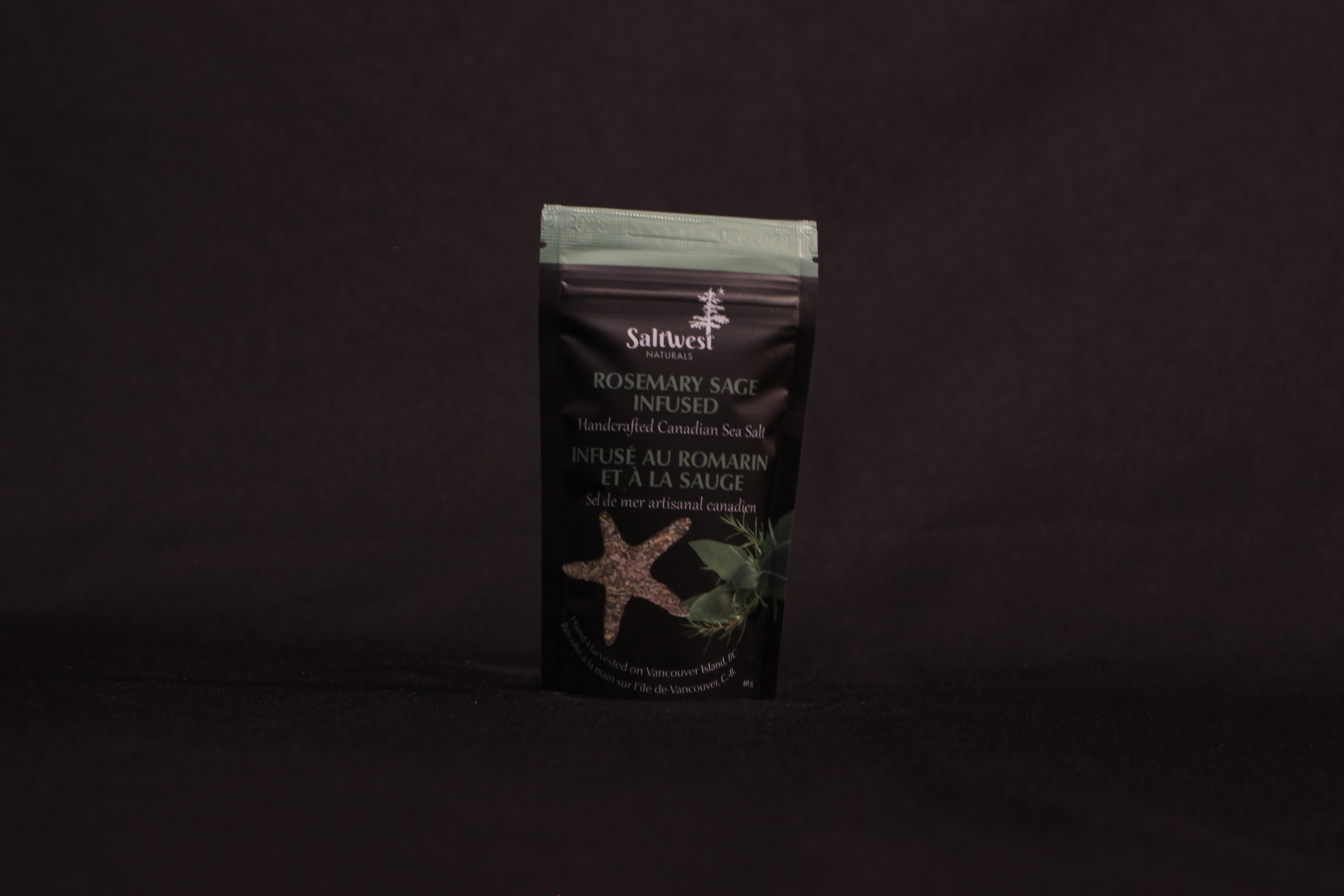 Saltwest Naturals - Sea salt - Rosemary Sage 40gr
