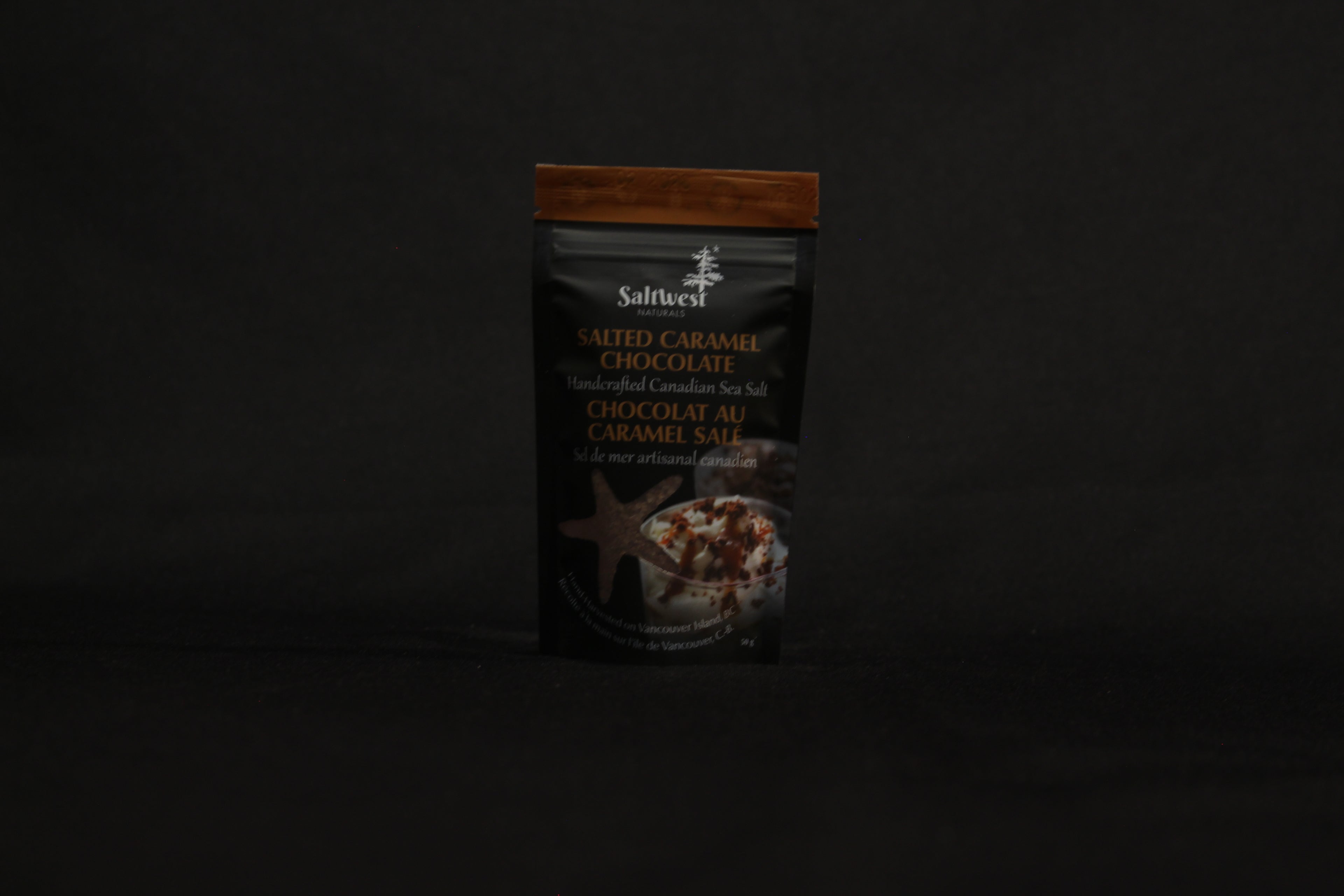 Saltwest Naturals - Sea salt - Salted Caramel Chocolate 40gr