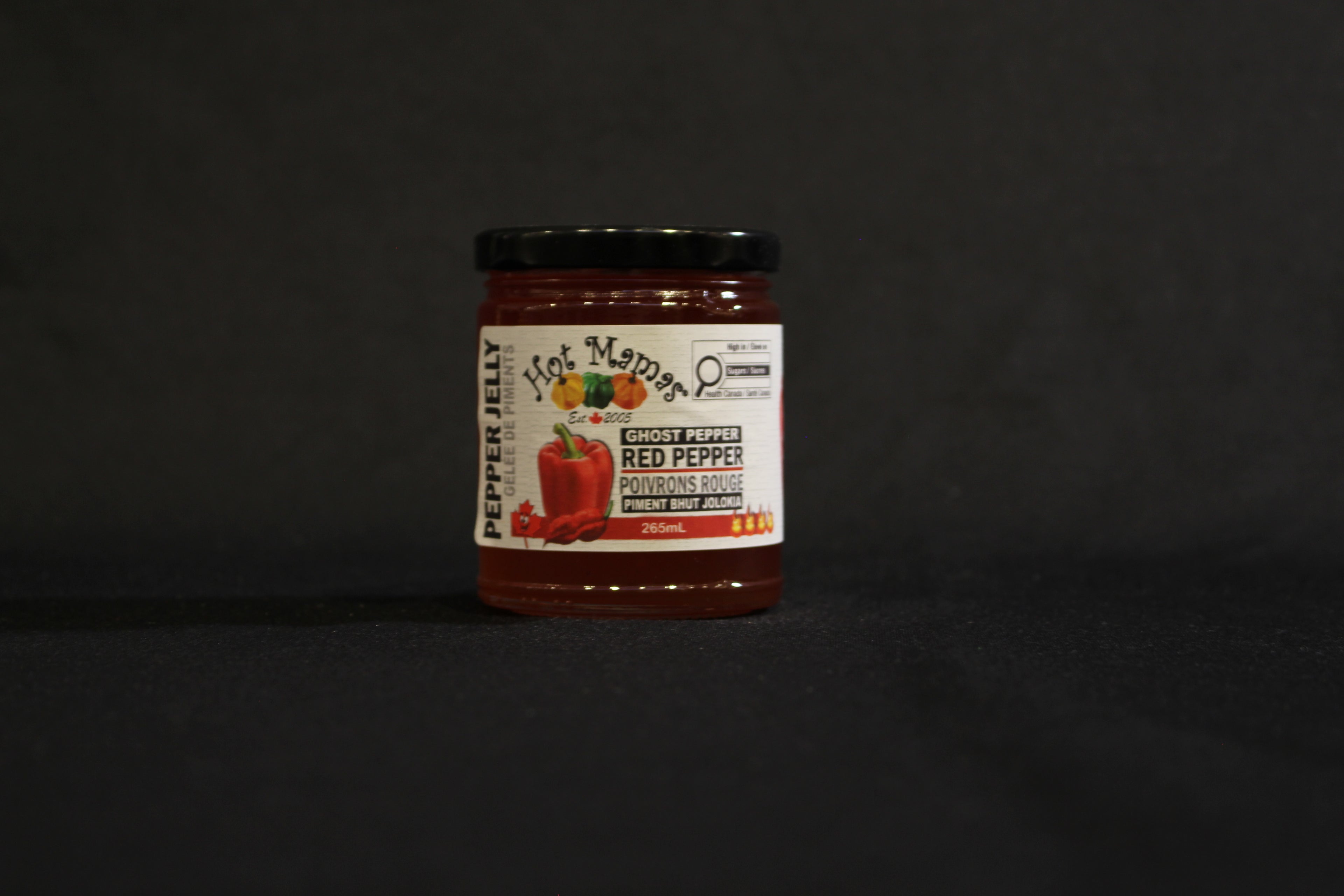 Hot Mamas - Ghost Pepper Red Pepper Jelly - 265 ml